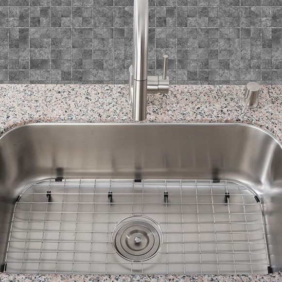 Serene Valley Sink Bottom Basin NDG2916C Centered Drain Stainless Steel NEW - Picture 3 of 11